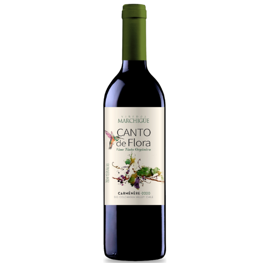 Vino Orgánico Canto de Flora Carmenere